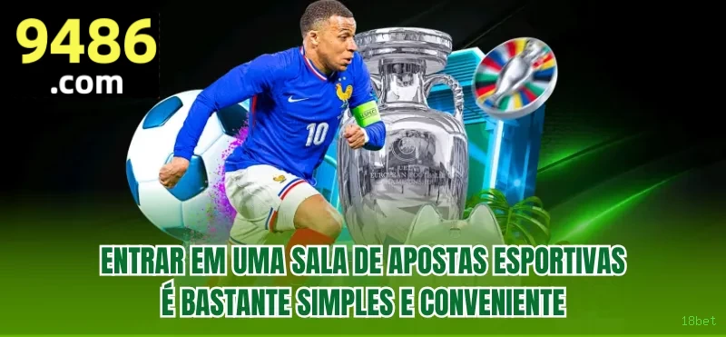 Imagem promocional da 18bet mostrando a plataforma e suas vantagens